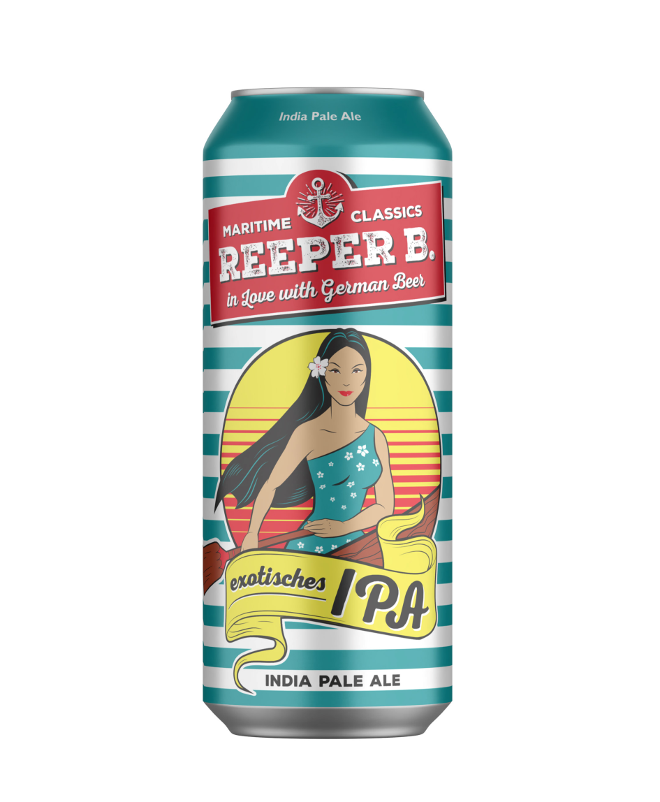  REEPER B IPA BEER - bia lúa mạch thủ công ( bia không lọc đắng nhẹ ). 